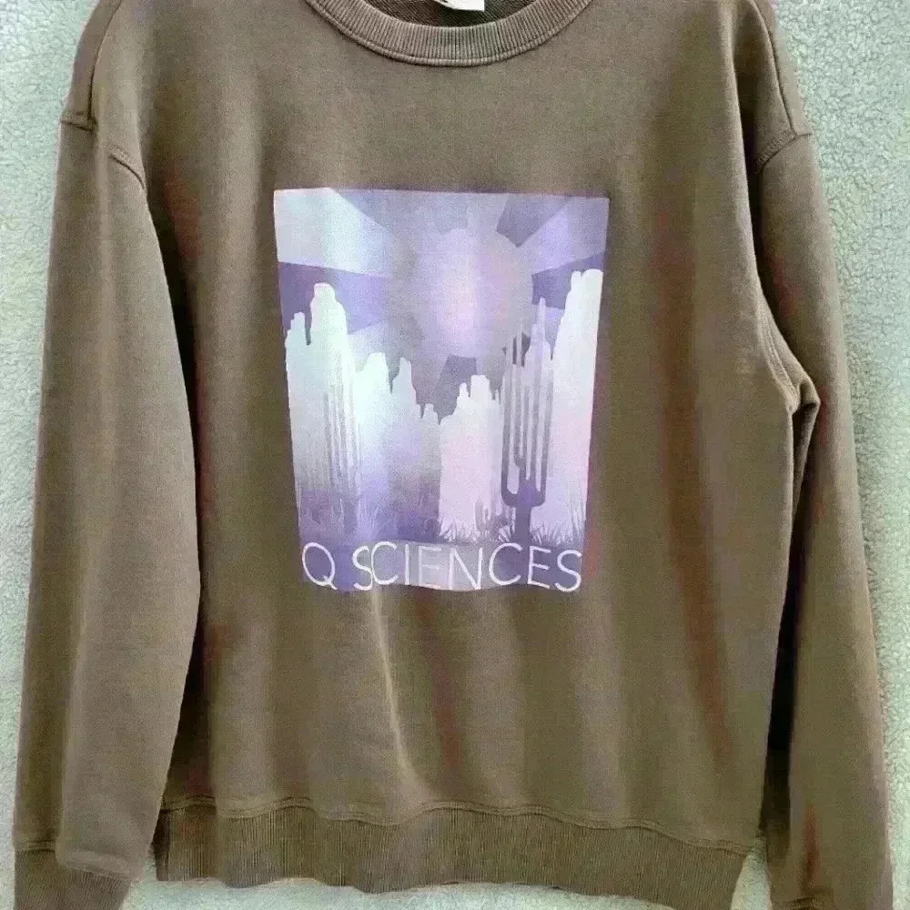 Q SCIENCEs Women's Brown Sweatshirt